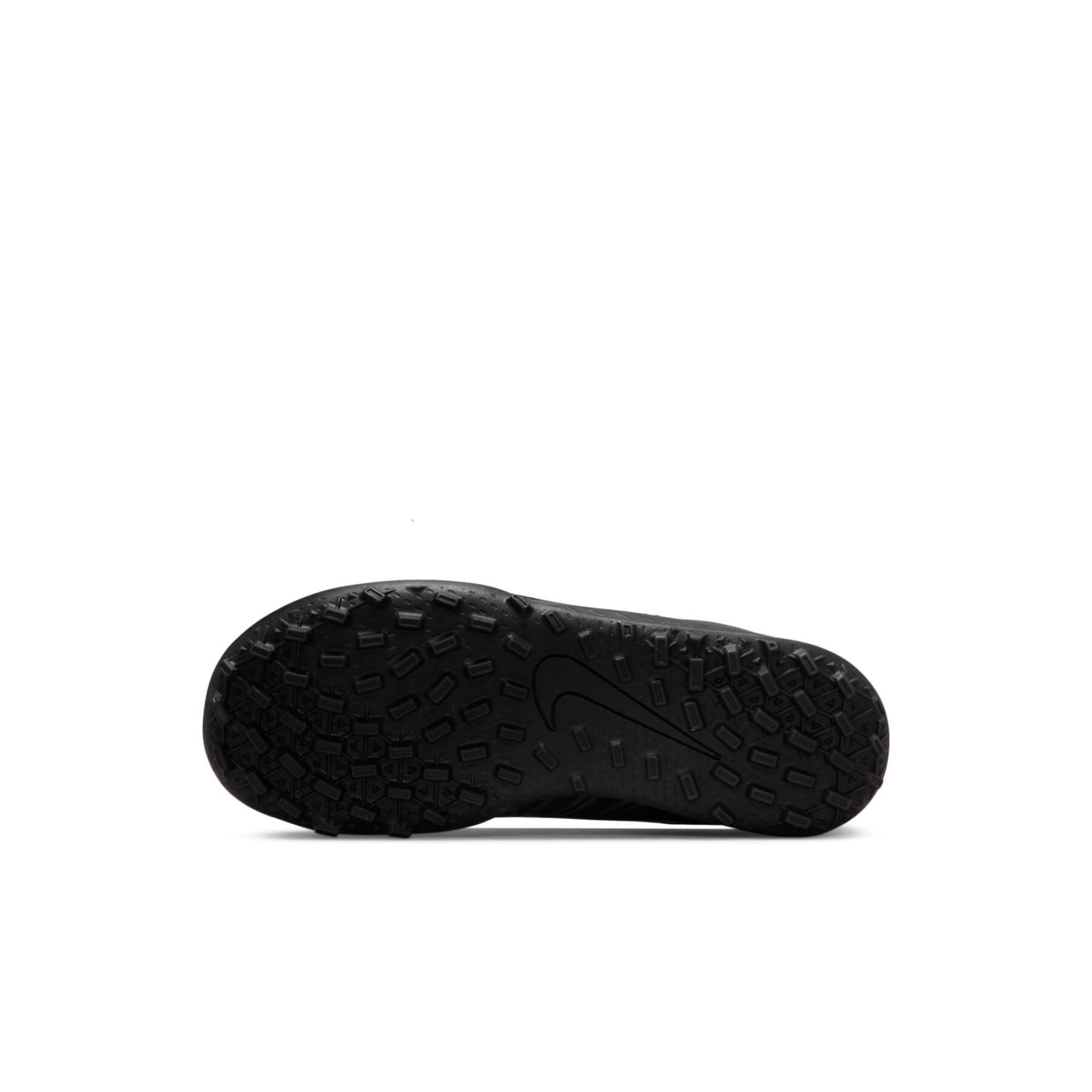 Zapatillas de fútbol para niños Nike Mercurial Vapor 15 Club TF - Shadow Black Pack