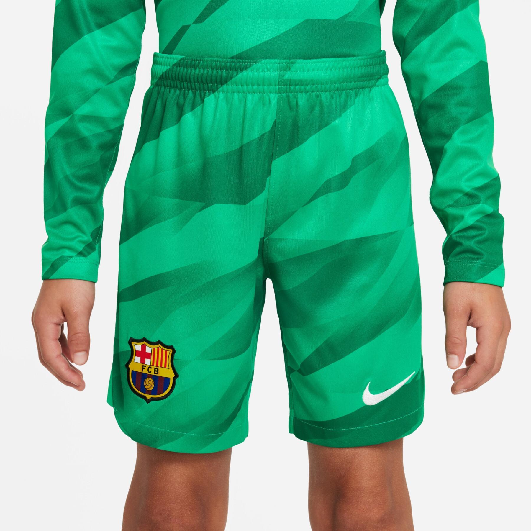 Pantalón corto de portero para niños FC Barcelona 2023/24