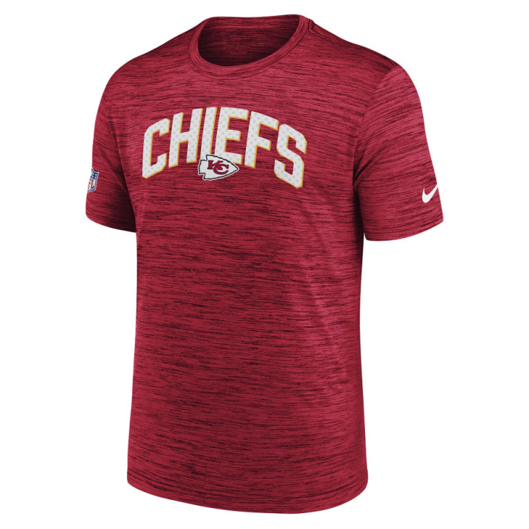 Camiseta dri-fit Kansas City Chiefs Team Velocity