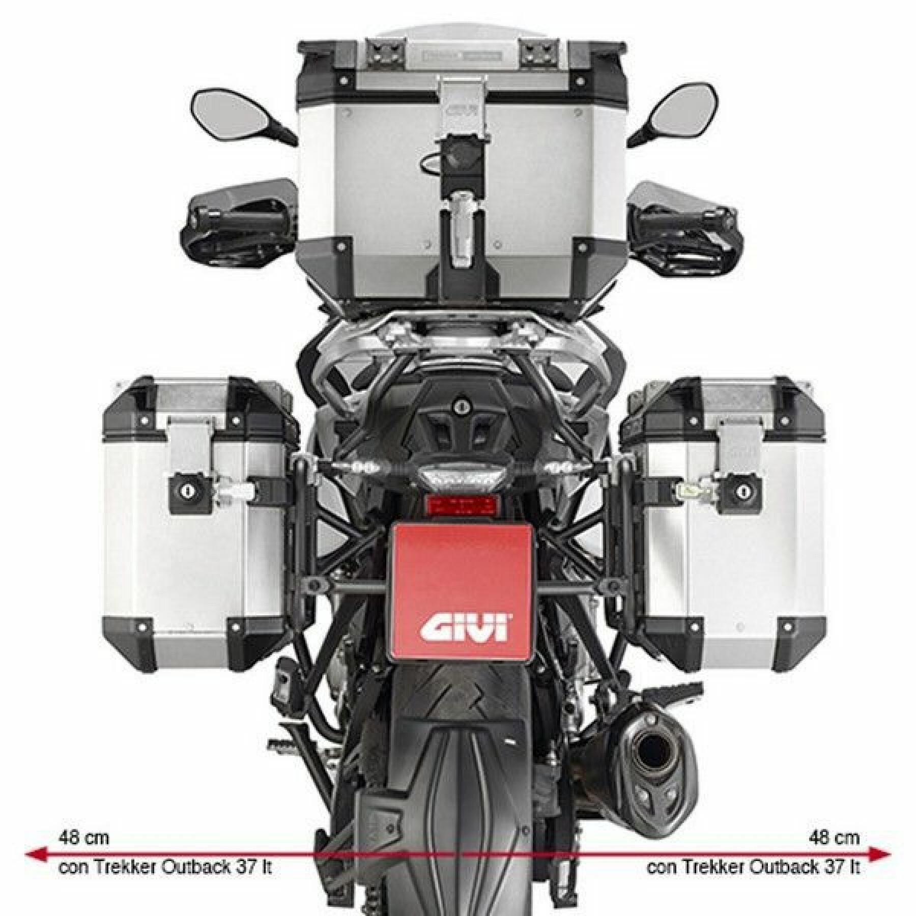 Soporte de la maleta lateral de la moto Givi Monokey Cam-Side Bmw S 1000 Xr (15 À 19)