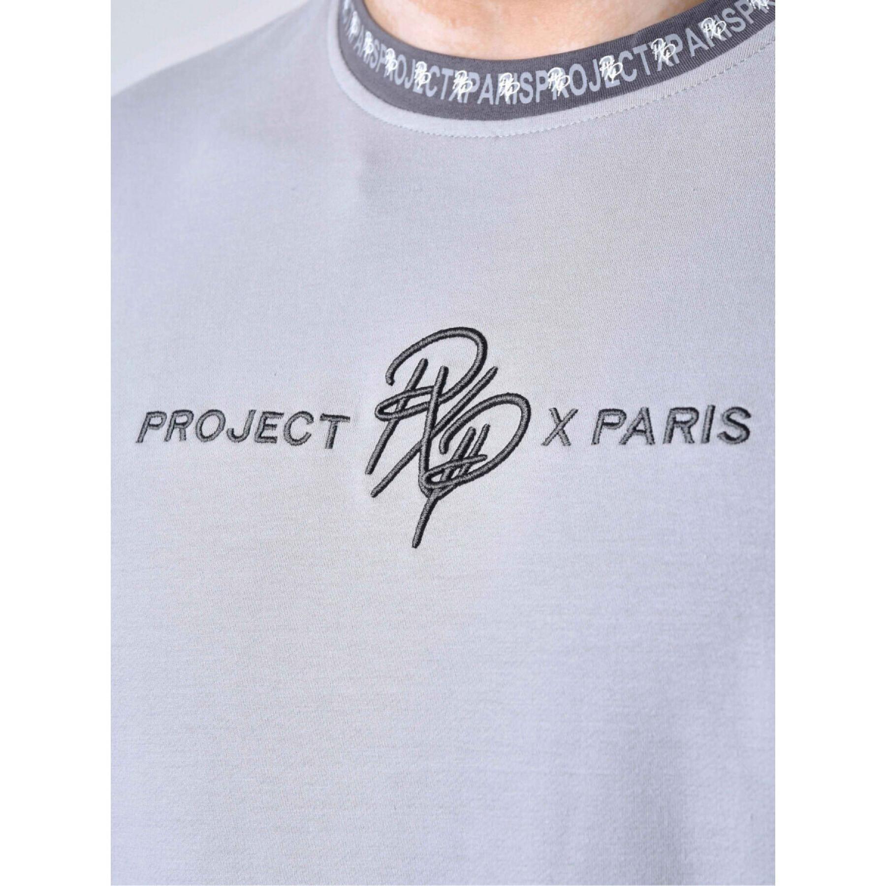 Camiseta con franja Project X Paris