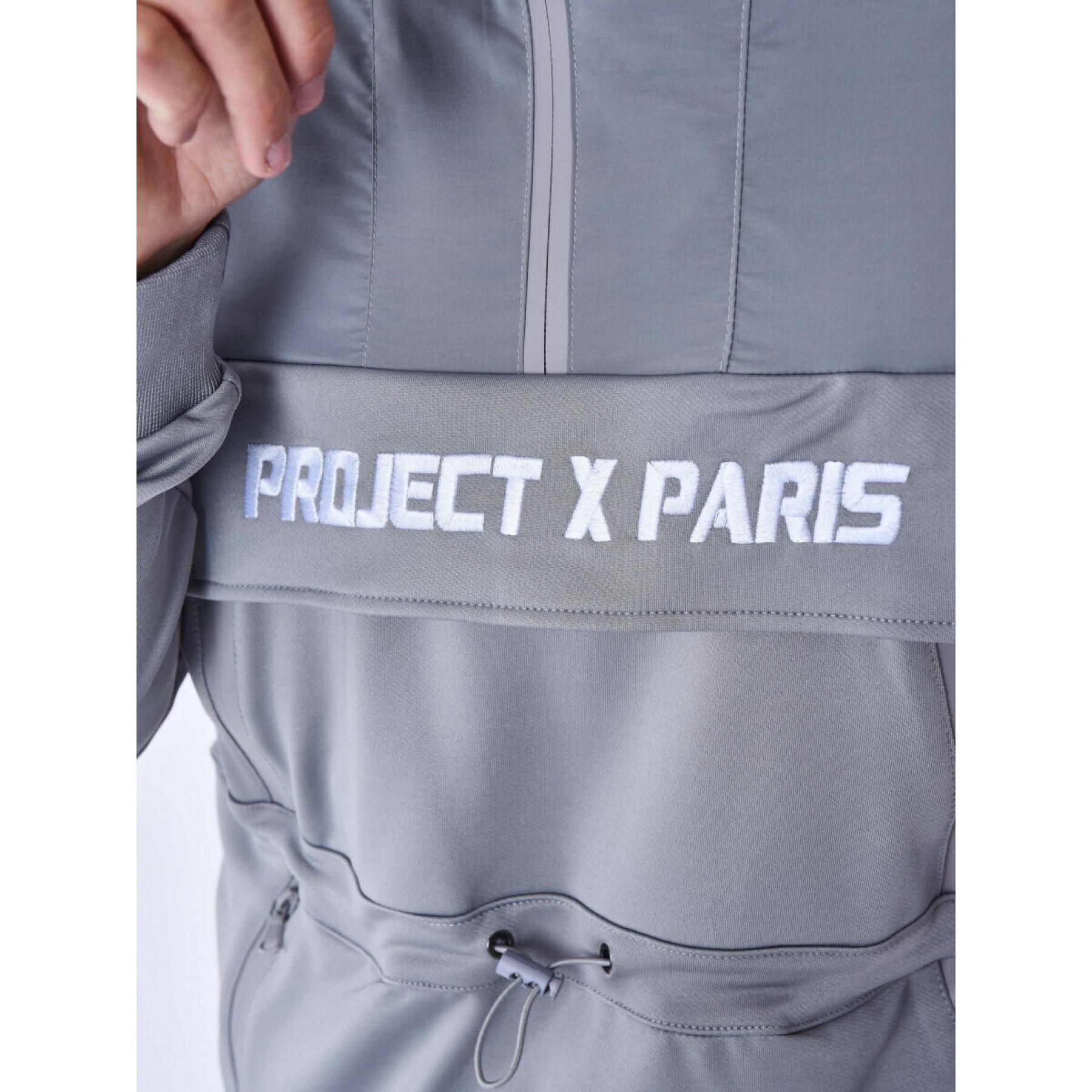 Sudadera cortavientos con capucha Project X Paris