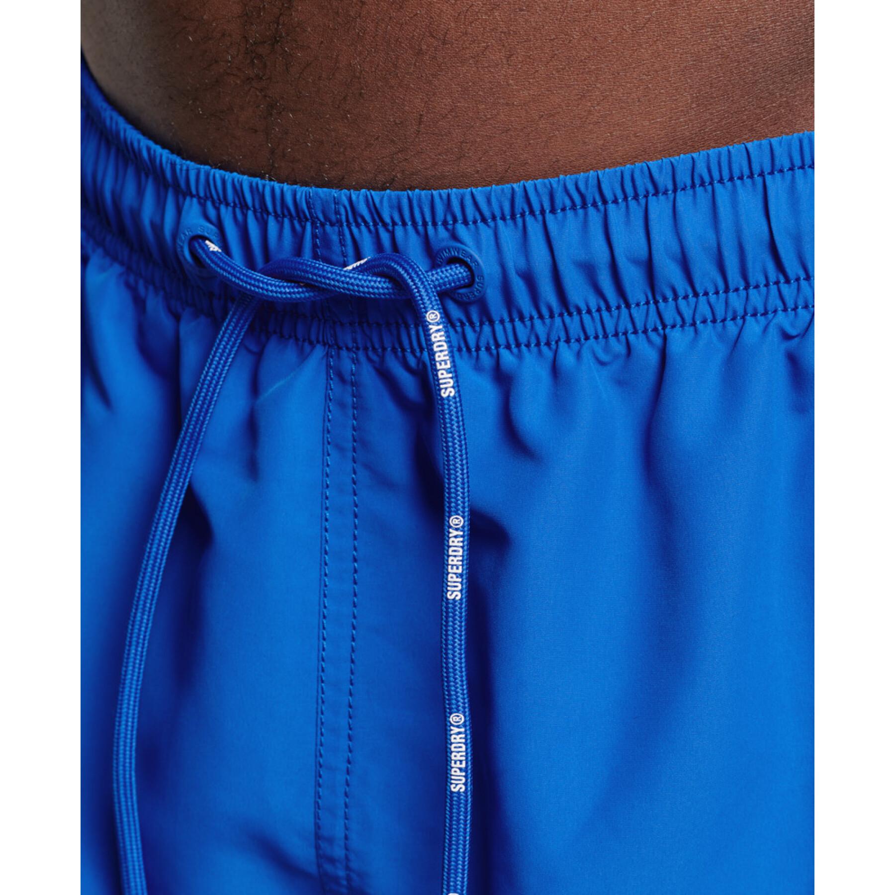 Pantalones cortos de baño con estampado aplicado Superdry Code 48 cm