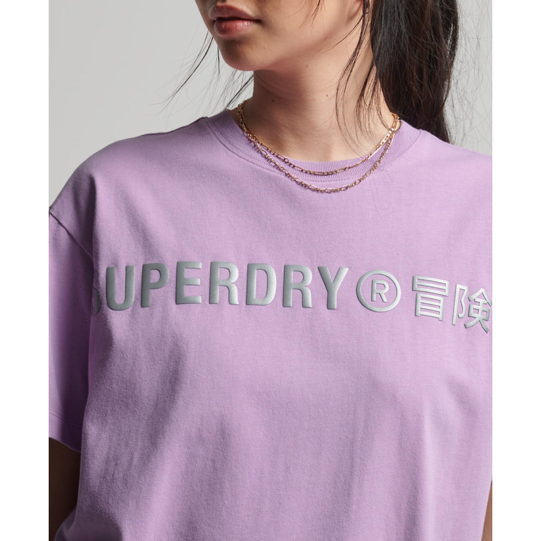 Camiseta de mujer Superdry Core Linear