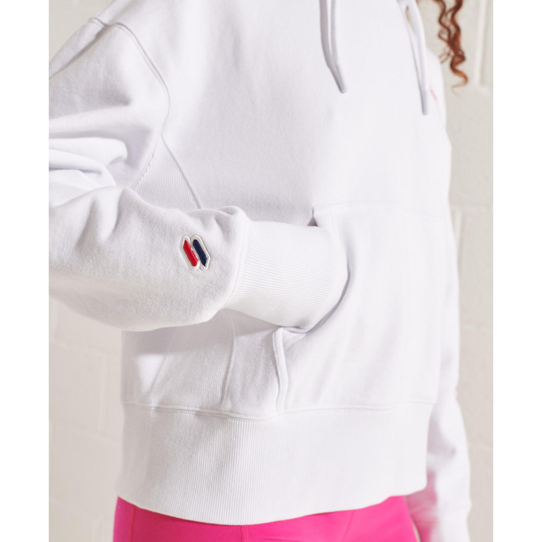 Sudadera con capucha para mujer Superdry Corporate Logo Brights