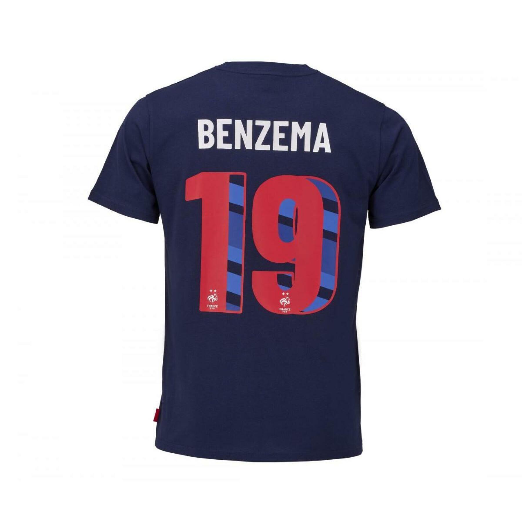 Camiseta para niños France Benzema N°19 2022/23