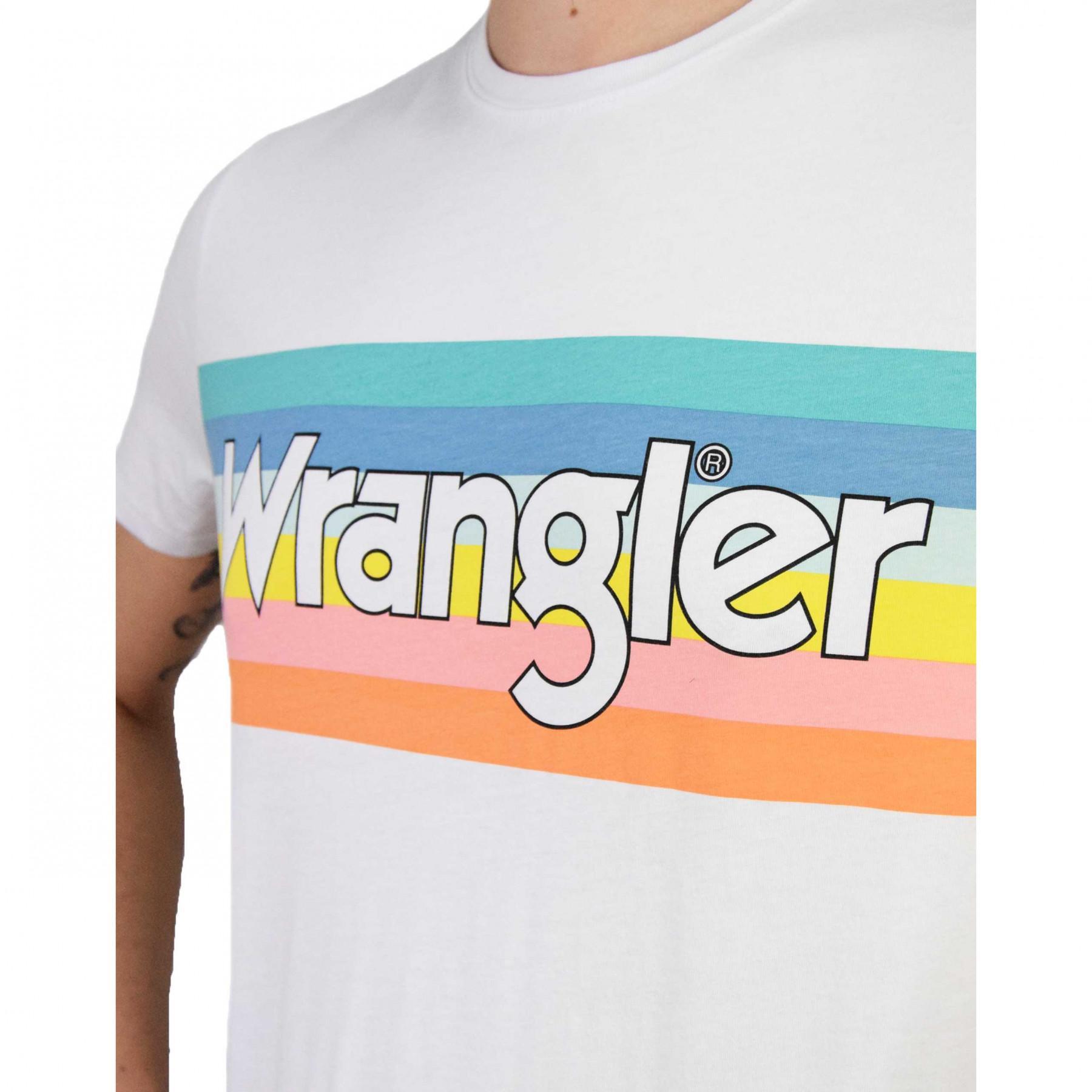 Camiseta Wrangler summer logo tee