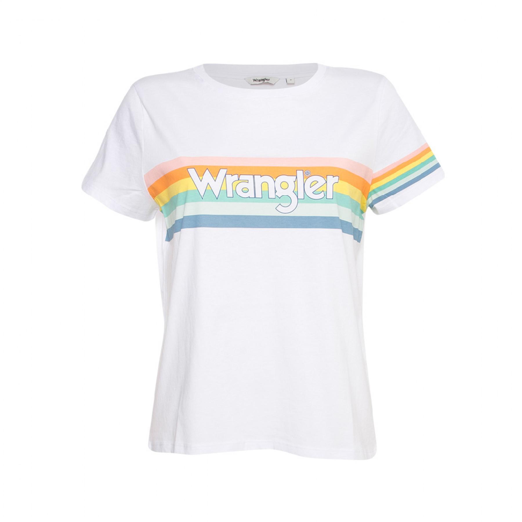 Camiseta Wrangler Rainbow