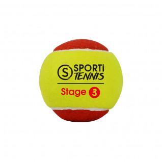 Lote de 3 pelotas de tenis etapa 3 Sporti