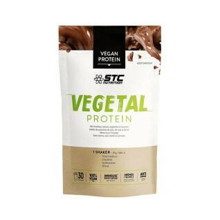 tarro de proteínas vegatal con cuchara medidora STC Nutrition - vanille - 750g