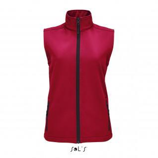Chaleco softshell sm de mujer Sol's Race Bw