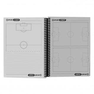 cuaderno de entrenador de fútbol a5 encuadernado en espiral Sporti