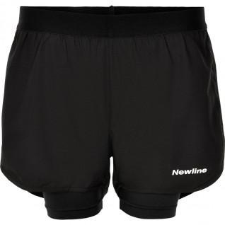 Pantalón corto mujer Newline 2-lay