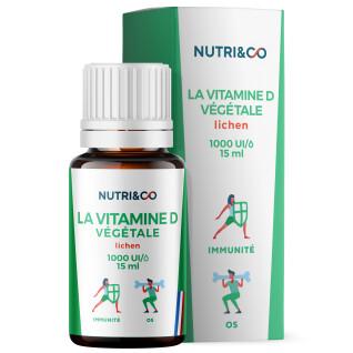 Vitamina d3 sistema inmunológico de las plantas Nutri&Co 15ml