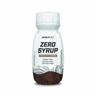 Paquete de 6 tubos de aperitivos Biotech USA zero syrup - Chocolate 320ml