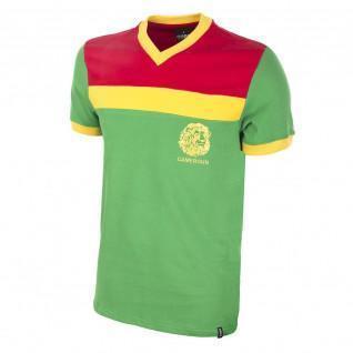 Camiseta primera equipación Cameroun 1989
