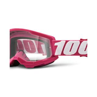 Máscara de moto cruzada pantalla transparente 100% Strata 2 Fletcher