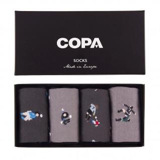 Caja de Calcetines de fútbol Copa Casual (4 pares)