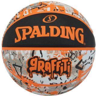 Balón Spalding Orange Graffiti goma
