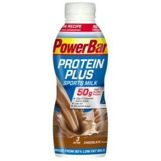 Beber PowerBar ProteinPlus Sports Milk RTD - Chocolate (12 X500ml)