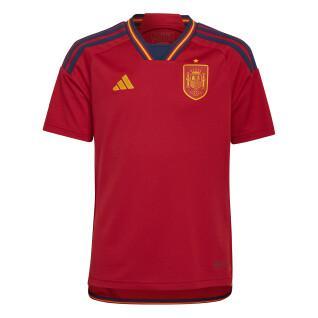 Camiseta de la Copa del Mundo de 2022 para niños Espagne