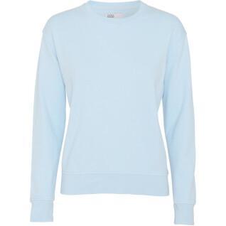 Jersey de cuello redondo para mujer Colorful Standard Classic Organic polar blue