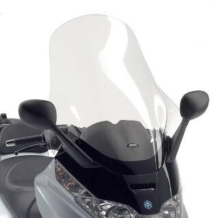 Parabrisas para scooters Givi Piaggio X-EVO 125-250-400 (2007 à 2011) / X8 125-150-200-250-400 (2004 à 2010)