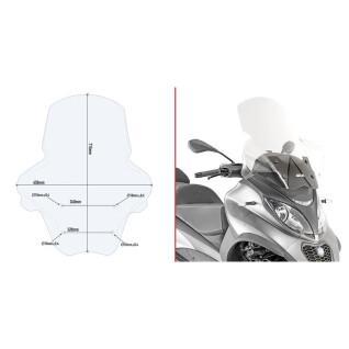 Parabrisas para scooters Givi Piaggio MP 350-500 Sport/Business (2018 à 2019)