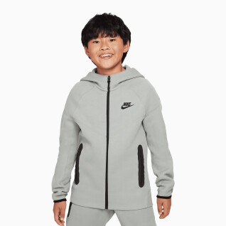 Sudadera con capucha y cremallera para niños Nike Tech Fleece