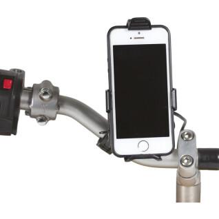 Soporte para smartphone montado en el manillar con cargador Chaft