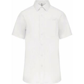Camisa de manga corta Kariban Popeline blanc