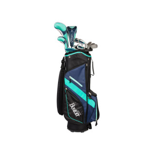 Kit (bolsa + 11 palos) mujer zurda Boston Golf pack complet 9"