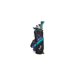 Kit (bolsa + 8 palos) mujer diestra Boston Golf deluxe 8.5" 1/2 série