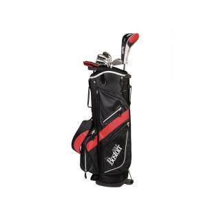 Kit (bolsa + 8 palos) para diestros Boston Golf deluxe 8.5" 1/2 série