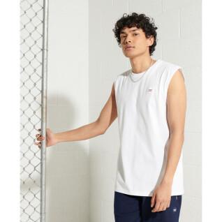 Camiseta de tirantes de gran tamaño en algodón orgánico Superdry Collective