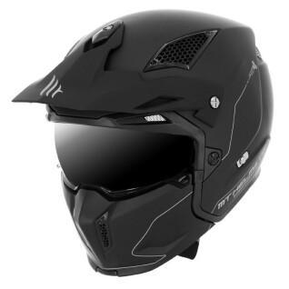 Casco integral convertible con mentonera desmontable MT Helmets Trial Streetfighter SV