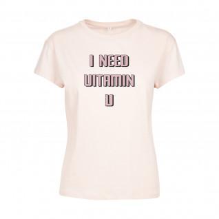 Camiseta mujer Mister Tee vitamin u box