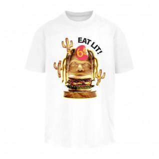 Camiseta Mister Tee Eat Lit oversize