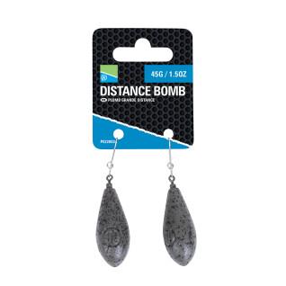Plomo Preston distance bomb 15g 2x5