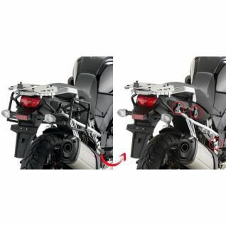 Soporte de la maleta lateral de la moto Givi Monokey Cam-Side Suzuki Dl 1000 V-Strom (14 À 16)