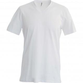 Camiseta Kariban Col V blanc