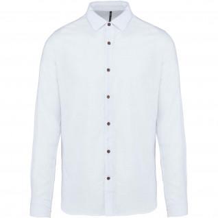Camisa de lino/algodón Kariban