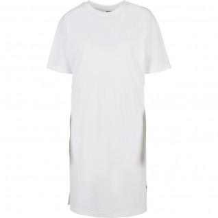 Camiseta vestido mujer Urban Classics organic oversized slit