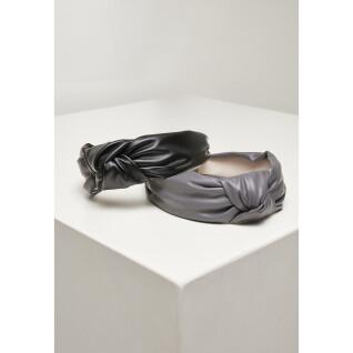 Pulsera Urban Classics Alice Imitation leather knot (x2)
