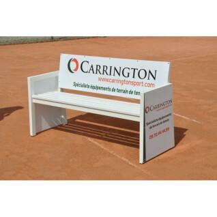 Banco de tenis de acero de Carrington Advertising