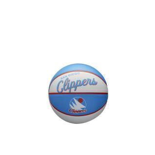 Mini balón retro de la NBA Los Angeles Clippers