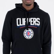 Sweat   capuche New Era  avec logo de l'équipe Los Angeles Clippers
