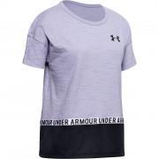 Camiseta de algodón para niña Under Armour Charged