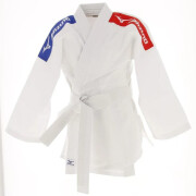 Kimono de judo para niños Mizuno Shiro Plus FFJ