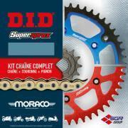 Kit de cadena de moto D.I.D Derbi 50 Senda SM Classic Racer 99-02